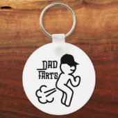 Papa Farts Sleutelhanger (Voorkant)