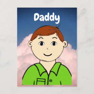 Papa Flash-kaart Briefkaart