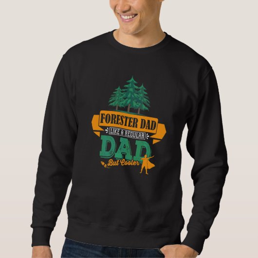 Papa Forester Lumberjack Profession , geschikt voo Trui (Voorkant)