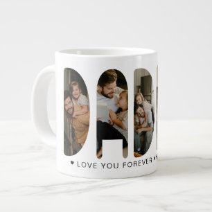 PAPA Foto Brieven Reuzen Koffie Grote Koffiekop