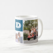 Papa Foto Collage Keepsake Koffiemok (Voorkant rechts)