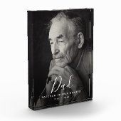 Papa Foto Memorial Begrafenis Tribute (Links)