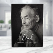 Papa Foto Memorial Begrafenis Tribute