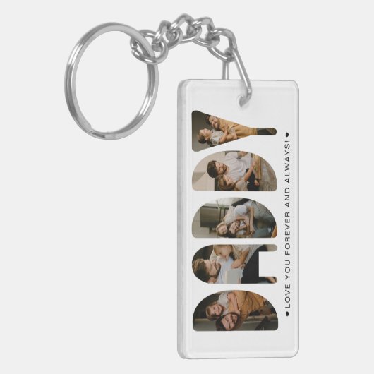 PAPA Fotobrieven Sleutelhanger (Voorkant Links)