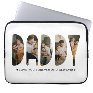 PAPA Fotobrieven Vaderdag Laptop Sleeve