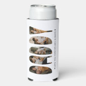 PAPA Fotobrieven Vaderdag Seltzer Blikjeskoeler (Seltzer Achterkant)