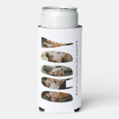 PAPA Fotobrieven Vaderdag Seltzer Blikjeskoeler (Seltzer Voorkant)