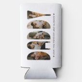 PAPA Fotobrieven Vaderdag Seltzer Blikjeskoeler (Achterkant)