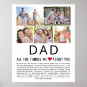 Papa fotografeert dingen waar we van houden over j poster (Voorkant)