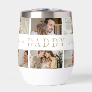 PAPA Foto's Gepersonaliseerde Waterfles Pap Gift