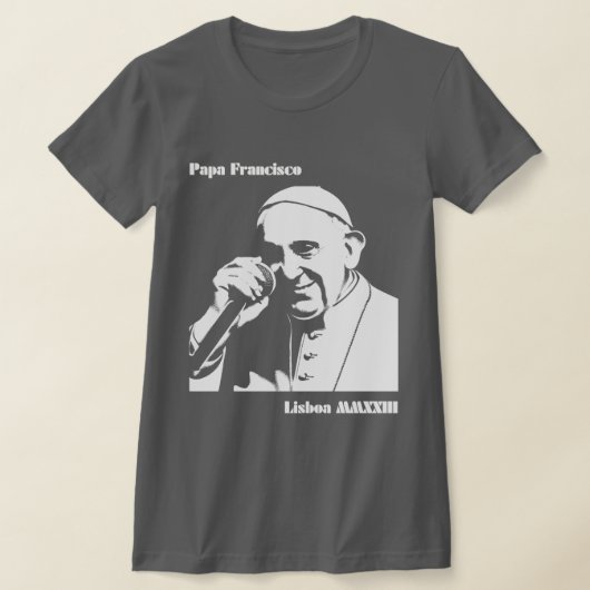 PAPA FRANCISCO LISBOA MMXXIII T-SHIRT (Laagn)