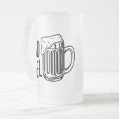 Papa Fuel Black Vaderdag Beer Mok (Voorkant links)