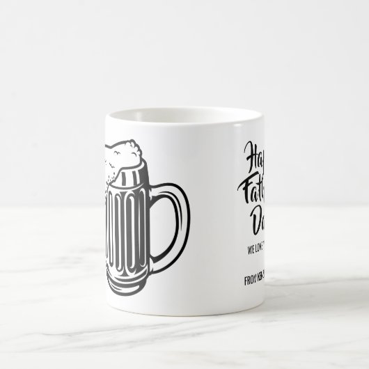 Papa Fuel Black Vaderdag Coffee Mok (Center)