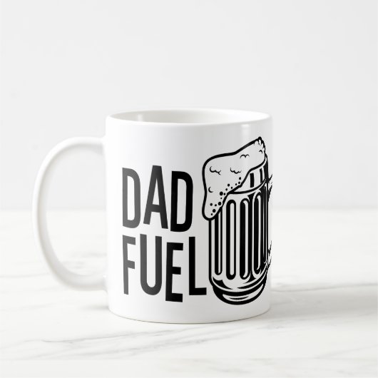 Papa Fuel Black Vaderdag Coffee Mok (Links)