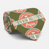 Papa (Funny) Gift Stropdas (Opgerold)