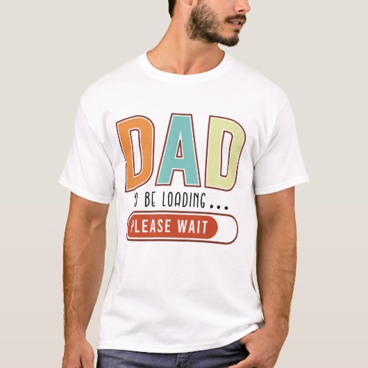 Papa gaat laden t-shirt (Voorkant)
