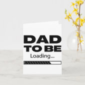 Papa gaat zwart laden kaart (Gele Bloem)