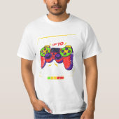 Papa Gamer nieuwe vader T-shirt (Voorkant)