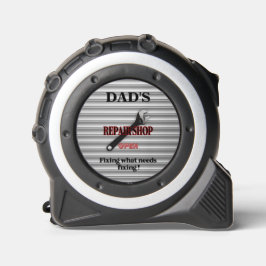 Papa Garage Reparatie Shop Tape Measure Rolmaat