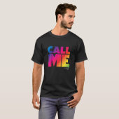 Papa Gay Lesbian Pride LGBTQ Funny Idee T-shirt (Voorkant volledig)