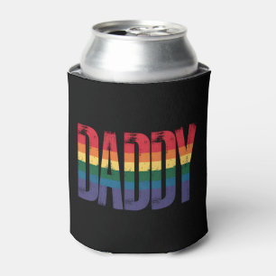 Papa Gay Pride Maand LGBTQ Vaderdag Regenboog Blikjeskoeler