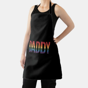 Papa Gay Pride Maand LGBTQ Vaderdag Regenboog Schort