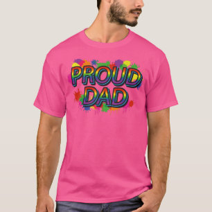 Papa Gay Pride Retro LGBT Pride Month T-shirt