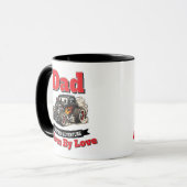 Papa, Gedreven Door Liefde Mok (Voorkant links)