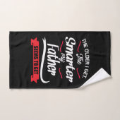 Papa geeft de ouder die ik krijg de slimmer handdoek (Handdoek)