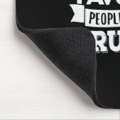 Papa geeft mijn favoriete mensen me brutaal muismat (Hoek)