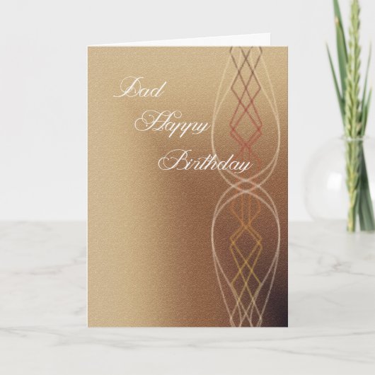 Papa, gefeliciteerd kaart (Voorkant)