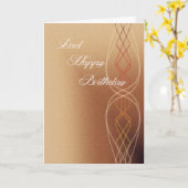 Papa, gefeliciteerd kaart (Gele Bloem)