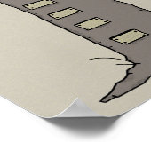 Papa gelooft in mogelijkheden poster (Hoek)