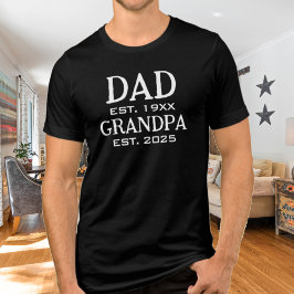 Papa gepromoveerd tot opa 20XX Tri-Blend Shirt