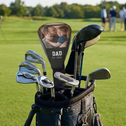 Papa Gesticht Leuke Vette Tekst Foto Golfheadcover