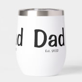 Papa Gesticht Nieuw Cadeau Voor Papa (Achterkant)