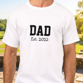 Papa Gesticht Vet Zwart Wit T-shirt