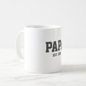 Papa gevestigde mok (Voorkant links)