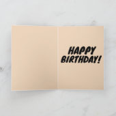 PAPA GEWELDIGE SAUS VERJAARDAG WENSKAART KAART (Binnen)