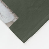 Papa Gewoon de beste foto collage gepersonaliseerd Fleece Deken (Hoek)