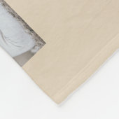 Papa Gewoon de beste foto collage gepersonaliseerd Fleece Deken (Hoek)