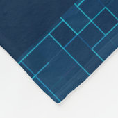 Papa Gewoon de beste fotocollage gepersonaliseerd Fleece Deken (Hoek)