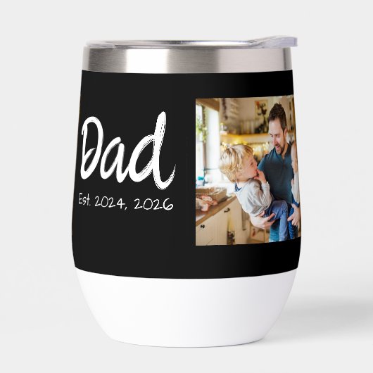 Papa Geword Foto witte script (Links)