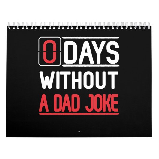 Papa Gift | 0 dagen zonder pap Joke Gift Kalender (Hoes)