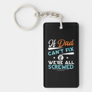 Papa Gift als papa niet kan herstellen Sleutelhanger