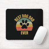 Papa Gift Best Dog Pap Ever Muismat (Met muis)