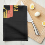 Papa Gift Best Dog Pap Ever Theedoek (Quarter Fold)