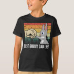 Papa Gift |  beste pap ooit T-shirt<br><div class="desc">Papa Gift |  beste Bunny Papa ooit!! Geef je vader een cadeau! Geweldige vader!</div>