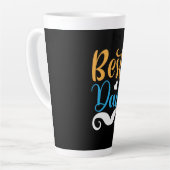 Papa Gift Beste papa Latte Mok (Linkerhoek)