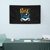 Papa Gift Beste papa Spandoek (Beurs)